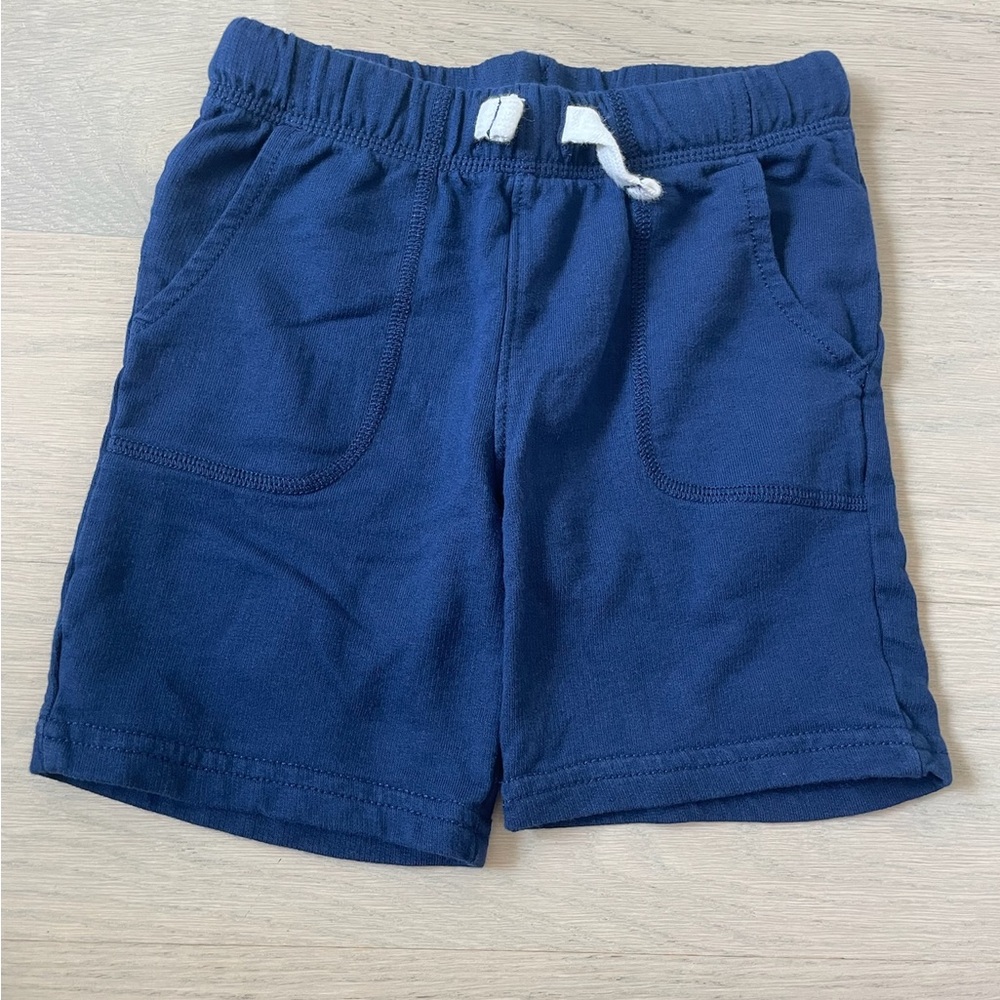 Carter's Blue Relaxed Fit Shorts with Elastic Waistband